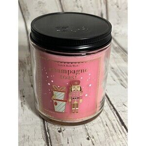 Bath & Body Works Champagne Toast Candle Single 7oz Wick Scented NEW
